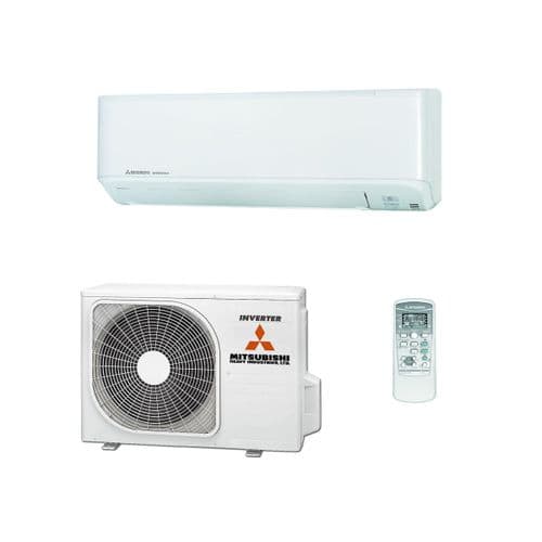 A compact and efficient wall-mounted air conditioner offering reliable heating and cooling for small spaces.