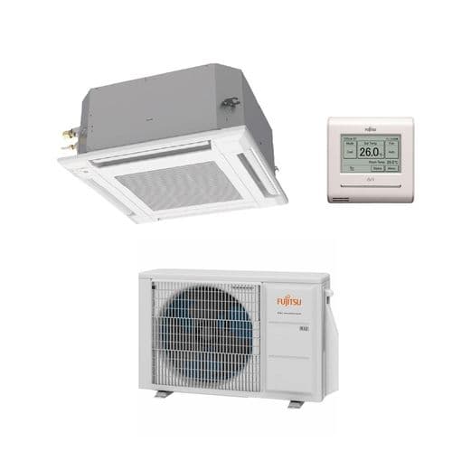 The Fujitsu 4-Way Flow Air Conditioning Compact Ceiling Cassette System