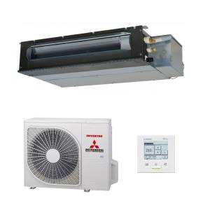 A powerful high static ducted air conditioning system designed for large residential and commercial spaces.