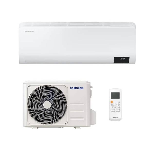 The Samsung Luzon delivers fast cooling and heating with inverter technology, uses eco-friendly R32 refrigerant, and features auto-cleaning and anti-bacterial filtration for healthier indoor air.