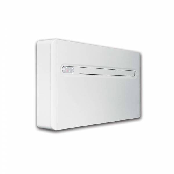 Unico all in one heat pump air conditioning unit with no outdoor unit
