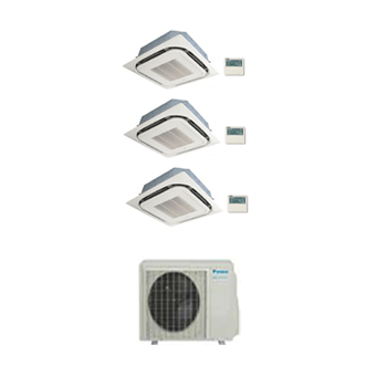 Daikin Air conditioning Multi 4MXS80E Heat Pump Inverter FCQG35F Cassette