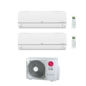 Multi-Room Air Conditioning System with Two Deluxe Wall-Mounted Heat Pumps – A+++ Energy Efficiency