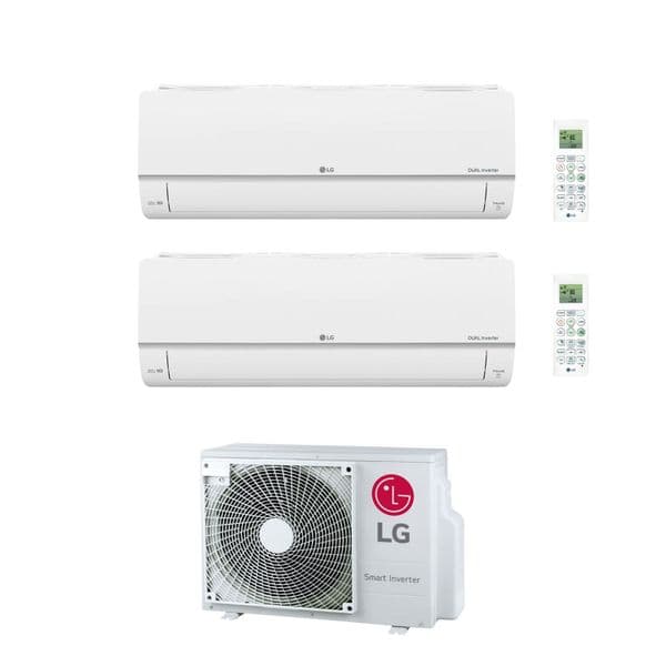 Multi-Room Air Conditioning System with Two Deluxe Wall-Mounted Heat Pumps – A+++ Energy Efficiency