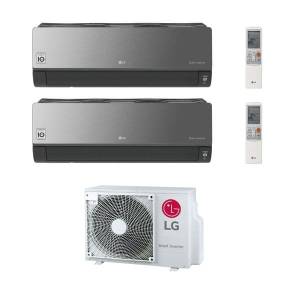 Multi-Room Air Conditioning System with Two Artcool Mirror Wall-Mounted Heat Pumps – High Efficiency and Stylish Design