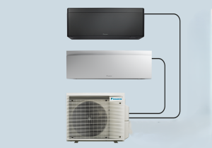 Daikin Air conditioning Multi 1x 2MXM40A9, FTXJ20AW, FTXA20CB Wall Heat Pump