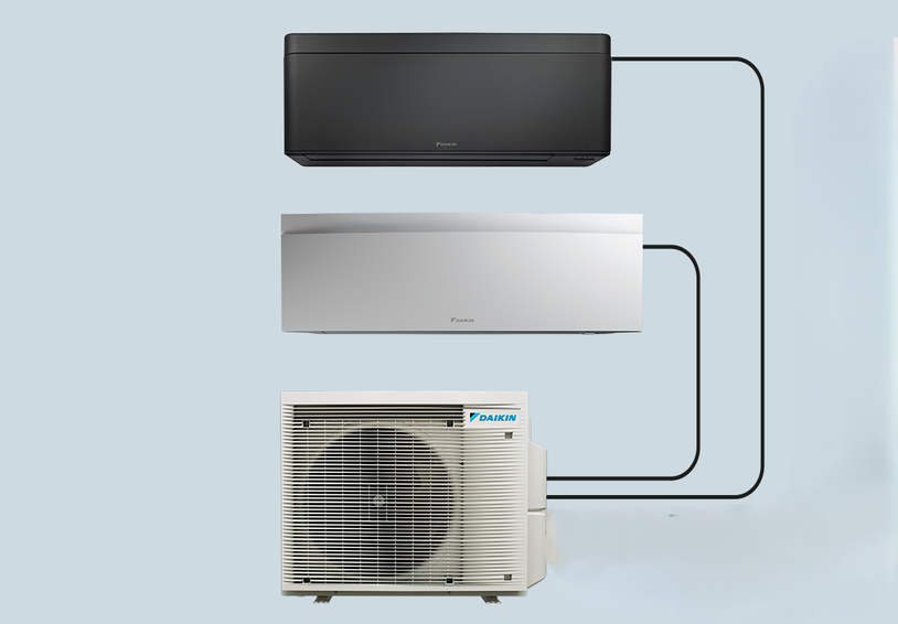 Daikin Air conditioning Multi 1x 2MXM40A9, FTXJ20AW, FTXA20CB Wall Heat Pump