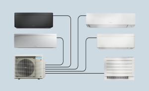 Daikin Air conditioning Multi 1x5MXM90A9, FTXJ20AW, FTXA20CB, FTXA20CW, FTXM20A , CVXM20A9 Units