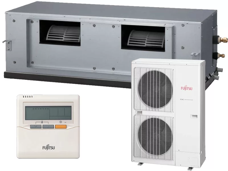 Fujitsu Air Conditioning High Static Pressure Duct ARYG60LHTA AOYG60LATT 15.0kW 51000Btu