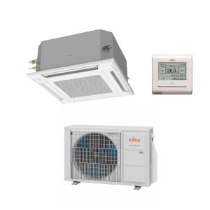 Fujitsu Air Conditioning Compact Cassette 4-Way Flow Range AUXG09KVLA AOEG09KBTB 2.5kW 9000Btu